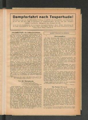 Obstbaumpflege