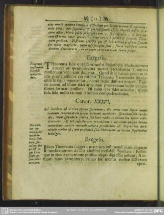 Canon XXXVI