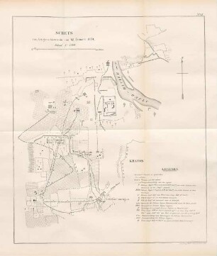 No. VI. Schets van het gevechtsterrein van 12 Januari 1874