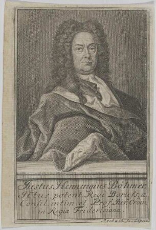 Bildnis des Justus Henningius Böhmer