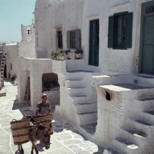 Sifnos, Kastro. Außentreppen