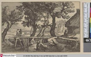 [Eine Holzbrücke; A Wooden Bridge]
