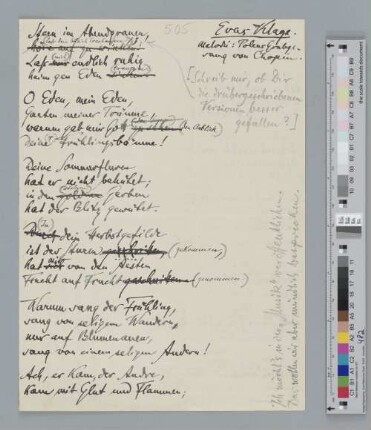 Gedicht an Ida Dehmel