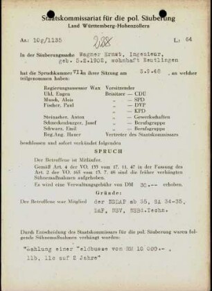 Wagner, Ernst