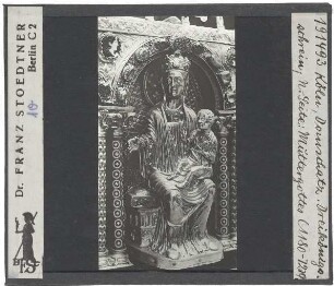 Nikolaus von Verdun, Dreikönigenschrein im Kölner Dom : Muttergottes