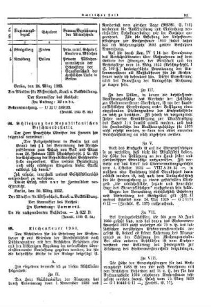 Kirchensteuer 1933 : [Amtlicher Teil]