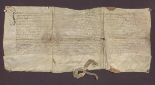 Erblehenrevers gegenüber der kurpfälzischen Kirchengüter- und Gefällverwaltung wegen Gütern in der Gemarkung von Plankstadt.