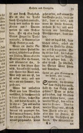 35-47, Epistel am 4ten Sonntage in der Fasten, oder Lätare. - Epistel am Oster-Dienstage.