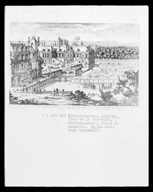 Das Schloss von Fontainebleau: Cour de la Fontaine