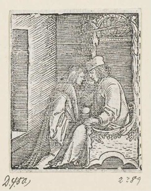 Beichte, aus: Peter Apian, "Hortulus anime", Nürnberg 1517