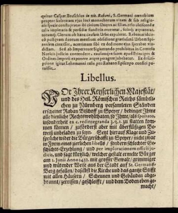 Libellus.