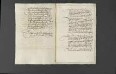 Schriftwechsel zwischen Pfalzgraf Wolfgang und Herzog Christoph von Württemberg wegen Raubüberfällen auf dem Hahnenkamm, Störungen des Landfriedens sowie Auseinandersetzungen um die Herrschaft Heidenheim.