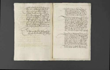 Schriftwechsel zwischen Pfalzgraf Wolfgang und Herzog Christoph von Württemberg wegen Raubüberfällen auf dem Hahnenkamm, Störungen des Landfriedens sowie Auseinandersetzungen um die Herrschaft Heidenheim.