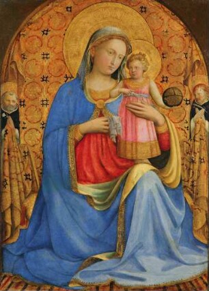 Maria mit dem Kind und Heiligen