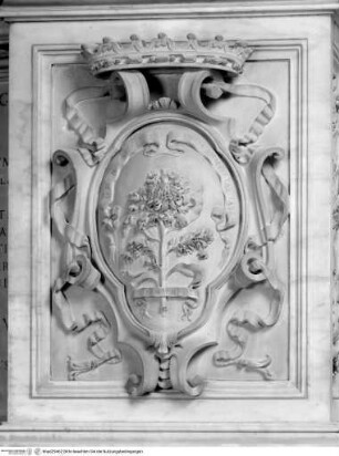 Cappella Filomarino (dell'Annunziata), Wappen der Familie Filomarino
