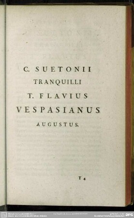 T. Flavius Vespasianus Augustus