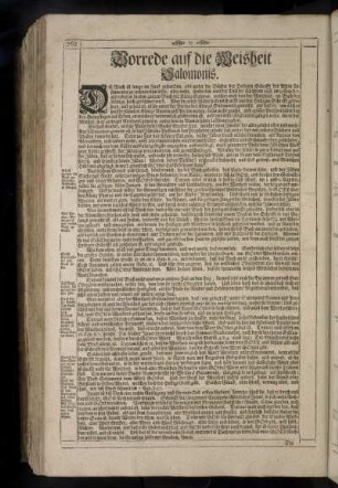 Vorrede auf die Weisheit Salomonis.