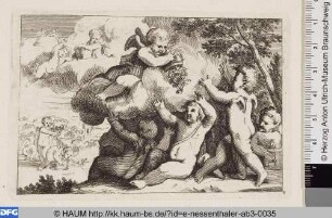 Putti auf Wolken