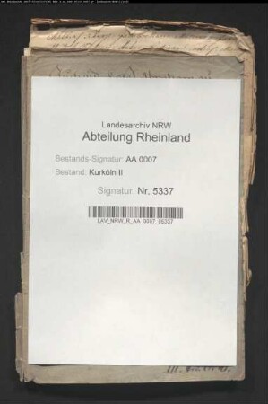 Haus des Schutzjuden Kosel Abraham zu Ahrweiler und Einrichtung desselben zur Judenschule