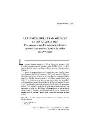 41: Les Janissaires, les Mamelouks et les armes à feu : une comparaison des systèmes militaires ottoman et mamelouk à partir du milieu du XVe siècle