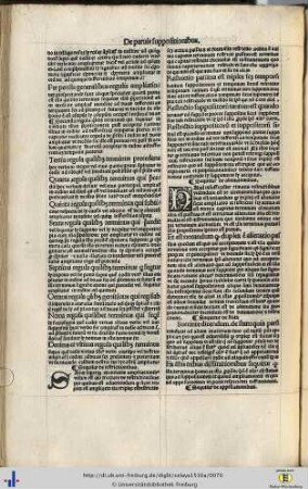 De restrictionibus & De alienationibus & De statu & De appellationibus.