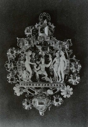 Anhänger mit dem Urteil des Paris