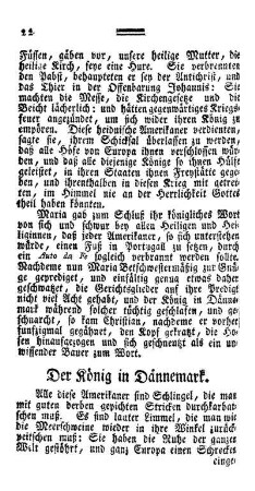 Der König in Dännemark.
