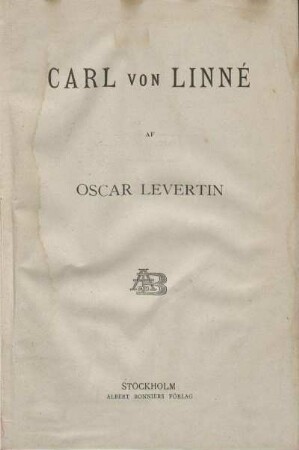 12,1: Carl von Linné