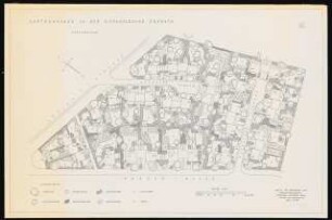 Wohnsiedlung, Erkrath: Grundriss, Großgrünplan 1:200