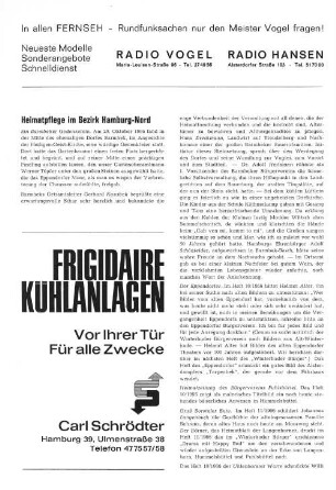 Heimatpflege im Bezirk Hamburg-Nord