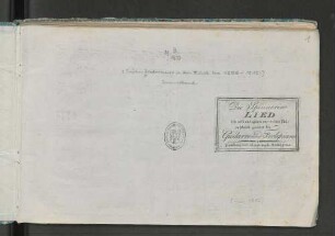 Die Spinnerin : Lied ; in Musik gesetzt für Guitarre u. Fortepiano