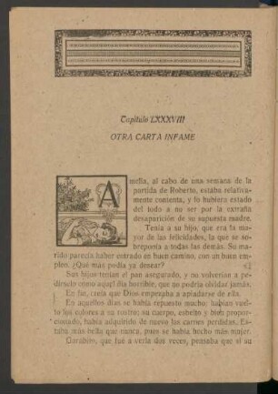 Capítulo LXXXVIII - Otra carta infame