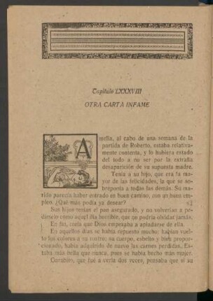 Capítulo LXXXVIII - Otra carta infame