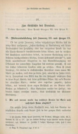 53-69 Zur Geschichte des Breviers : III.