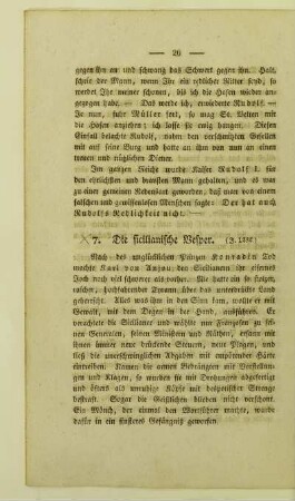 7. Die sicilianische Vesper
