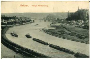 Meißen. Blick von der Knorre
