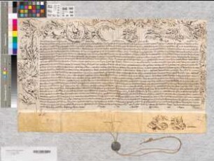 Papst Innozenz XI. bestätigt den Christoph von Bellinghausen (Bellinckausen) zu Corvey.