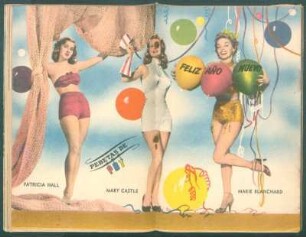 Patricia Hall, Mary Castle, Marie Blanchard - [Ilustración] : Pebetas de PBT