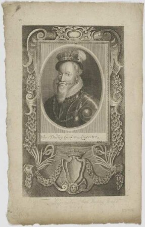 Bildnis des Robert Dudley, Graf von Leycester