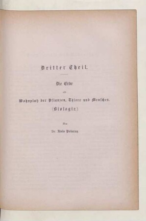 Dritter Theil