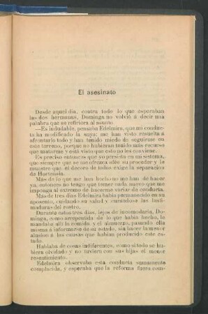 El asesinato