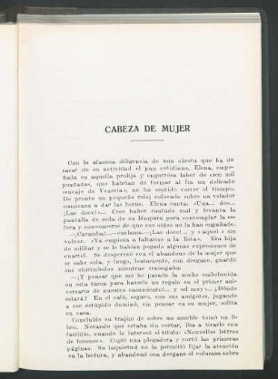Cabeza de mujer