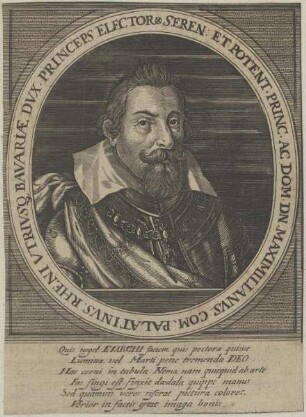Bildnis von Maximilianvs, Kurfürst von Bayern