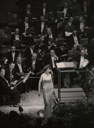 Maria Callas im Titania Palast