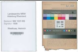 Entnazifizierung Heinrich Westhues , geb. 28.02.1893 (Lehrer)