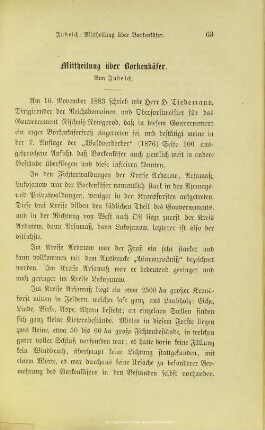 I.6. Mittheilung über Borkenkäfer