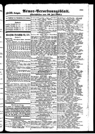 1040.Ausgabe. Montag, 10. Juli 1916