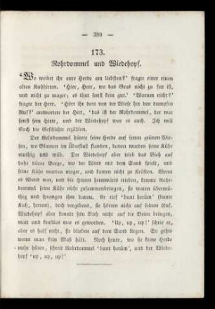 173. Rohrdommel und Wiedehopf.