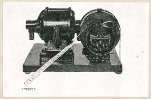 Repro Fernschreibmaschine, Bild 2; Foto, 1957