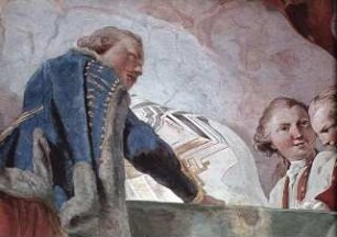 Allegorie des Krieges und Darstellung der österreichischen Militärmacht während des 7-jährigen Krieges